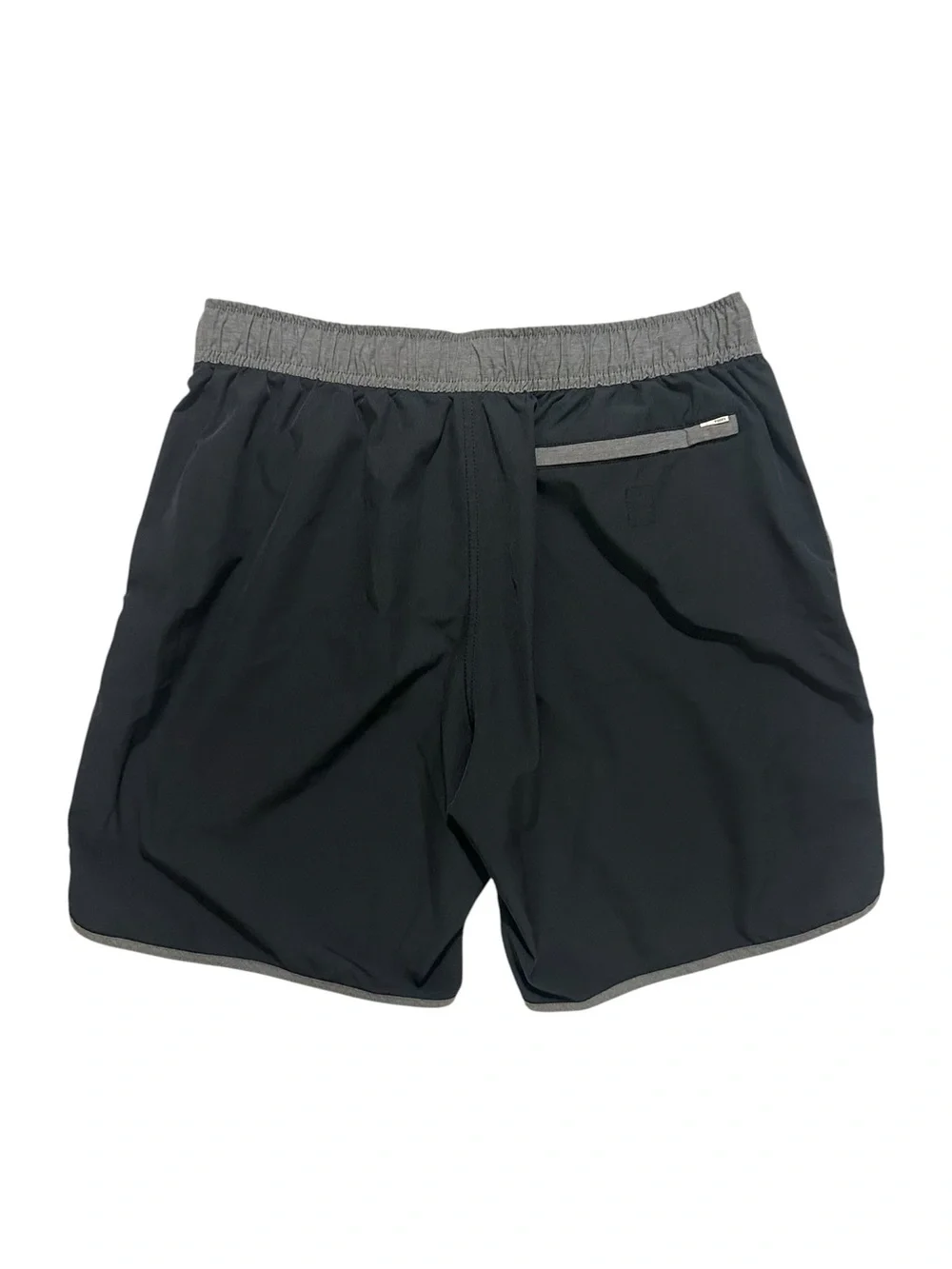 Vuori Men’s Banks Short Unlined 7” Black/Gray Medium